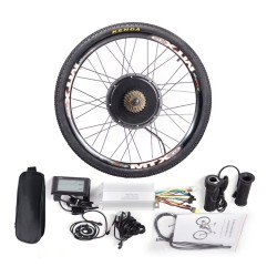 Bygg om cykeln till elcykel med 48V styrboxkit 1500W motor för 26, 27.5 och 29 tums hjul KROXNE - 1  Kompatibilitet: För cyklar 