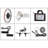 Zestaw do konwersji roweru elektrycznego z silnikiem przednim 48 V 1500 W 20, 26, 27,5, 28, 29", 700cc KROXNE - 2  