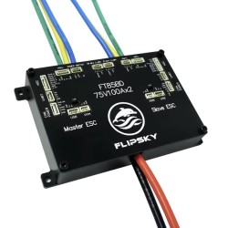 Elenktís Flipsky FT85bd ESC me thíki alouminíou gia ilektrikó skéitmpornt, podílato, skoúter í motosykléta KROXNE - 2  