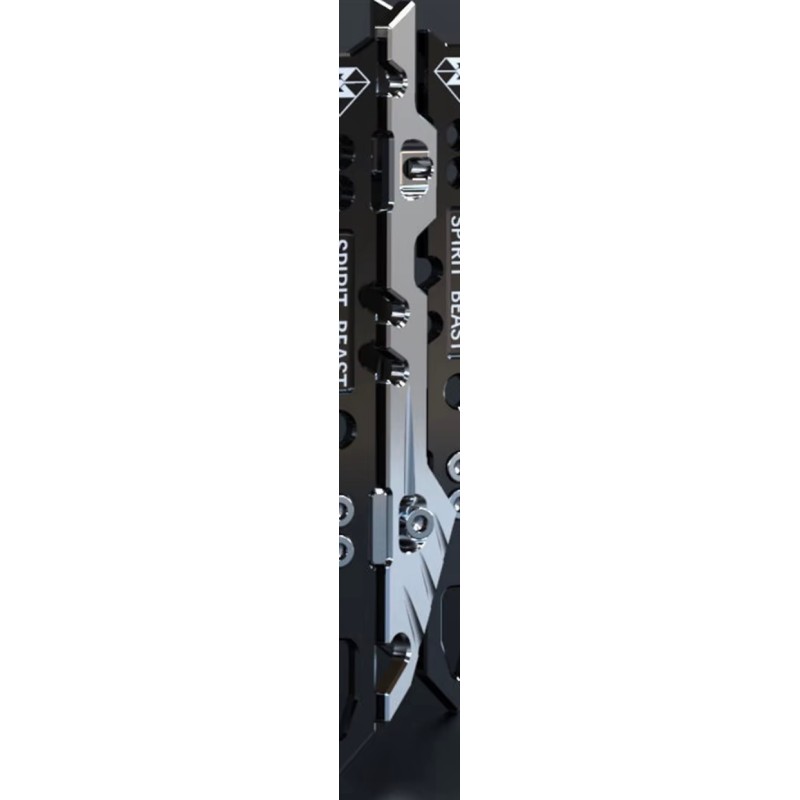 Dekorativ styrstammeafdækning til Dualtron Thunder, Kaabo, Xiaomi, Ninebot el-løbehjul eller lignende KROXNE - 7 Passer til styr