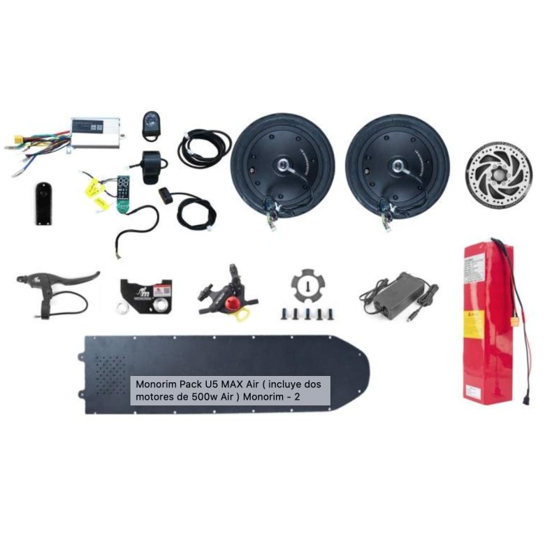 Monorim Pack U5 MAX Air (perilamvánei dýo kinitíres aéra 500w) Monorim - 1  Perilamvánei dýo kinitíres aéra 500w me elastiká aér