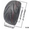 Elastiko tubeless 100/55-6.5 gia Kaabo Wolf Warrior, Nami Burn-e, Dualtron Thunder 2 kai Ultra  - 10  Katallilo gia Kaabo Wolf W