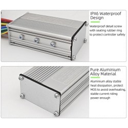 Sada ovladače a displeje S866 pro elektrické kolo - 24 V, 36 V, 48 V - 250 W, 350 W, 500 W, 13 A, 15 A, 22 A  - 10 Vysoce spoleh