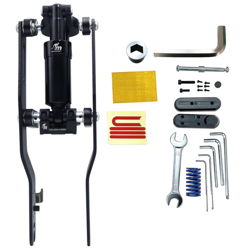 Suspensão dianteira Monorim M4L2 para Xiaomi 4 Lite 2ª geração – Amortecedor scooter elétrico Monorim - 1  