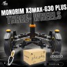 Monorim X3 Max Air perednyaya podveska s dvumya kolesami dlya Ninebot Max G30 & podobnykh samokatov – Zapchast & amortizator Mon