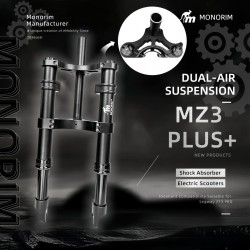 Przednie zawieszenie Monorim MZ3 Plus Dual Air do Segway ZT3 poprawa komfortu jazdy  - 6 Ważne: Ten produkt musi zostać zainstal
