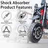 Sospensione anteriore Monorim MZ3 2.0 con disco freno 160mm per monopattino Segway ZT3  - 6 Importante: questo prodotto deve ess