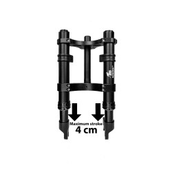 Sospensione anteriore Monorim MZ3 2.0 con disco freno 160mm per monopattino Segway ZT3  - 10 Importante: questo prodotto deve es
