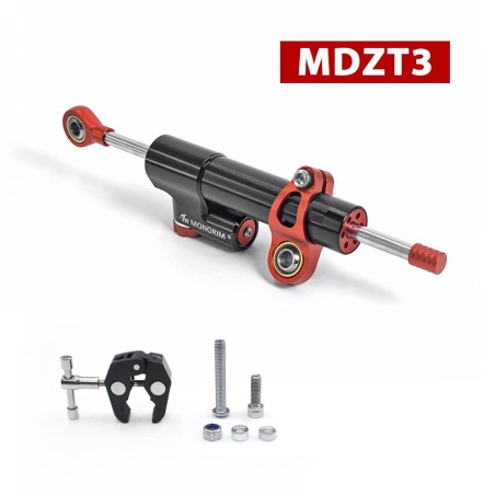 Amortecedor de direcao Monorim MDZT3 para patinete Segway ZT3 estabilidade total  - 1  