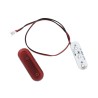 LED baklys for elsparkesykkel HX X7 HX X8 kompatibel hoy synlighet  - 1  