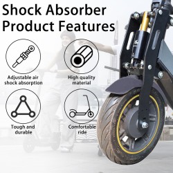 Priekine pakaba Monorim MN2 KQi2 Pro, komfortas ir stabilumas  - 4 Gerina komforta, kontrole ir stabiluma. Priekine pakaba Monor