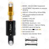 Monorim MXA air shock absorber for electric scooter and e-bike MTB  - 10  MODEL: Monorim MXA Suspension ADJUSTMENT: Adjustable a