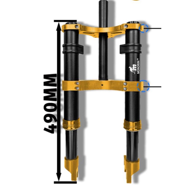 Perednia pidviska Monorim MD0 Coil Spring 490mm x 165mm  - 5  Sumisnist: Monorim MD0 Coil Spring 490mm x 165mm dlia sumisnykh pe