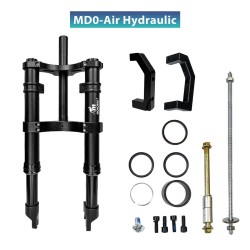 Monorim MD0 Air Hydraulic etuhaarukan jousitus 490mm x 165mm  - 1  Sopivuus: yhteensopiviin Monorim MD0 etuhaarukka-asennuksiin;