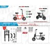 Prednji ovjes Monorim MD0-Super73Z za e-bike Super73 Z  - 1  Kompatibilnost: prednji ovjes Monorim MD0-Super73Z za Super73 Z ili