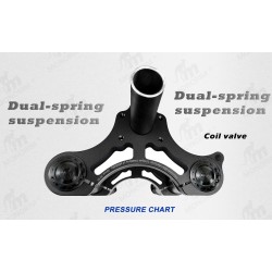 Sospensione anteriore Monorim ME0 Coil spring version 565mm x 165mm  - 11  Compatibilità: ME0 Coil Spring 565mm x 165mm per atta