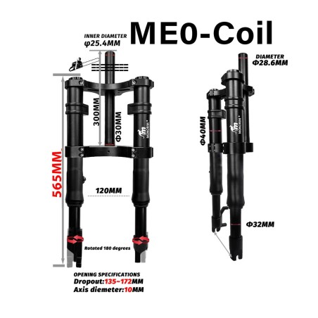 Suspensión delantera Monorim ME0 Coil spring version  - 12  