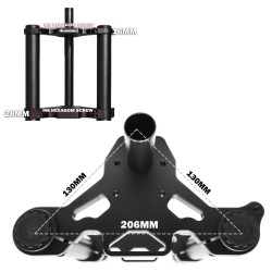 Monorim ME206 Dual Air etujousitus version 565mm x 206mm  - 8 Yhteensopivuus: Monorim ME206 Dual Air etujousitus, koko 565mm x 2