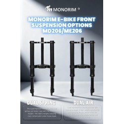 Monorim MD206 front suspension Dual Air version 490mm x 206mm  - 6  Fitment: MD206 Dual Air 490mm x 206mm for compatible front s