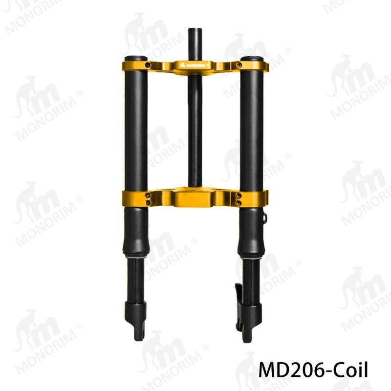 Suspensao dianteira Monorim MD206 Dual Air version 490mm x 206mm  - 4  Compatibilidade: MD206 Dual Air 490mm x 206mm para fixaco