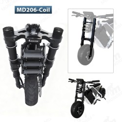 Frontfjaring Monorim MD206 Dual Air versjon 490mm x 206mm  - 7  Passform: MD206 Dual Air 490mm x 206mm for kompatible fester. Si