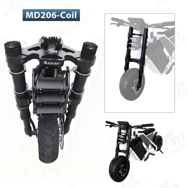 Suspensión delantera Monorim MD206 Coil Spring version 490mm x 206mm  - 8  Compatibilidad: suspensión delantera Monorim MD206 Co