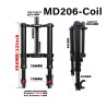 Monorim MD206 Coil Spring voorvering 490mm x 206mm  - 2  Compatibiliteit: Monorim MD206 Coil Spring voorvering 490mm x 206mm, ge