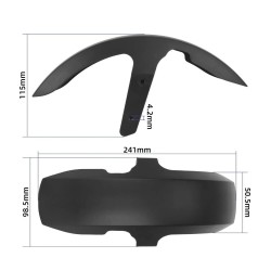 Front mudguard for Xiaomi 5, Xiaomi 5 Pro, Xiaomi 5 Plus electric scooter or similar  - 1 Suitable for Xiaomi 5, Xiaomi 5 Pro, X