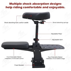 Monorim SCMAX-G2 seat for Segway Max G2 and G65 scooters  - 4  