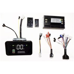 Kit controlador motor sin escobillas onda sinusoidal 48V 84V 50A 3000W - Controladora, cableado y pantalla  - 2 Lista de product