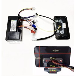 Kit controlador motor sin escobillas onda sinusoidal 48V 84V 50A 3000W - Controladora, cableado y pantalla  - 7 Lista de product
