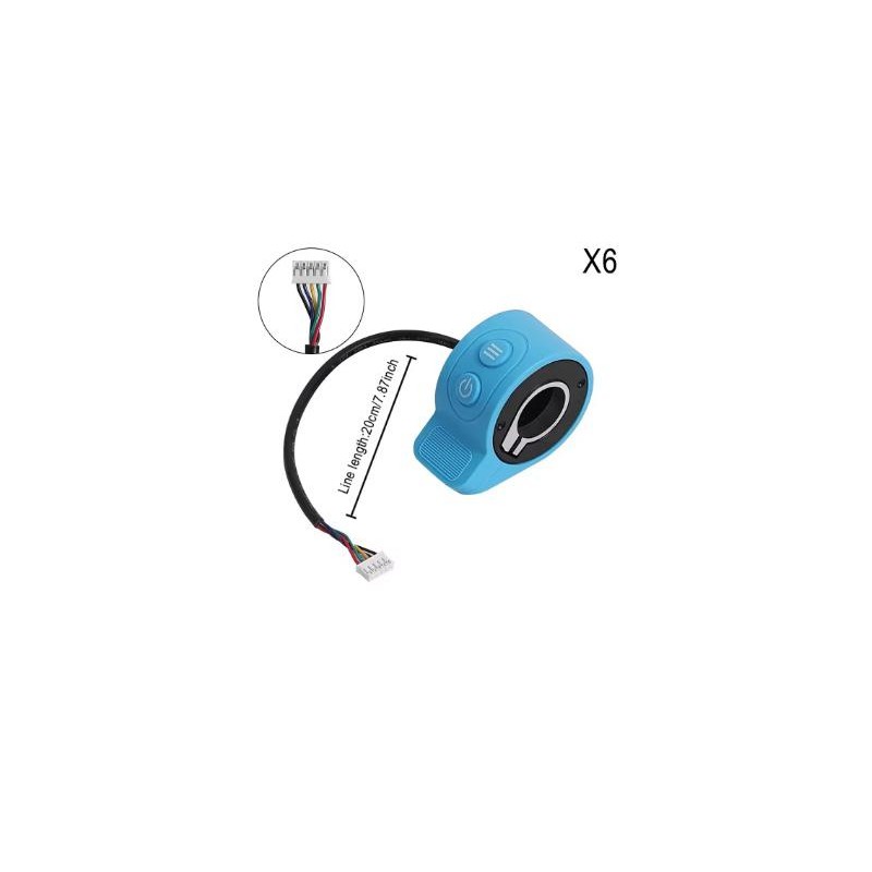 Grilletto acceleratore per monopattino HX X6, HX X7, HX X8 o simile  - 1  Compatibilità precisa Più controllo e sicurezza Instal