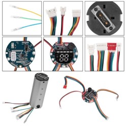 Zestaw sterownika 36V 20A + wyświetlacz do hulajnogi HX X7 lub podobnej  - 2  Zgodność z HX X7: sterownik 36V 20A + wyświetlacz 