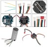 Kit controlador 36V 20A + ecrã para trotinete HX X7 ou semelhante  - 2  Compatível com HX X7: controlador 36V 20A + ecrã para su