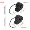 Gasspak trigger til Gotrax el-sparkesykkel GXL V2/Apex/Apex Pro/Apex XL/XR Elite eller lignende  - 9 Noyaktig Gotrax-kompatibili