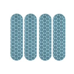 Pegatinas reflectantes para HX X7, HX X8 - delanteras y traseras  - 1  