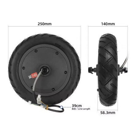 Motor voor Xiaomi 5 e-step compatibel, vervanging met hoog koppel  - 1 Duidelijke compatibiliteit: geschikt voor Xiaomi 5 e-step