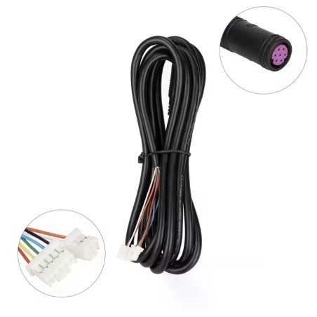 Cabo de dados para ligar a Controladora ao ecrã para trotinete Xiaomi 5 Plus ou similar  - 1 Compatibilidade definida: para trot