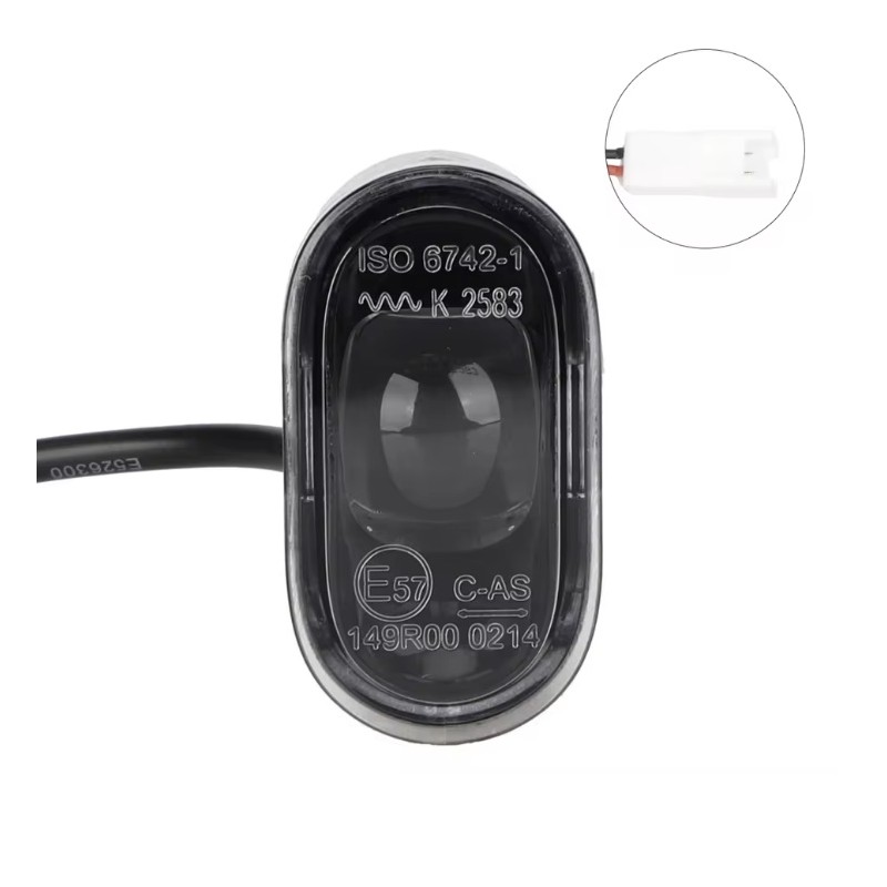 Luz dianteira para trotinete Xiaomi 5 Plus ou similar  - 1 Compatibilidade: luz dianteira para trotinete Xiaomi 5 Plus ou simila