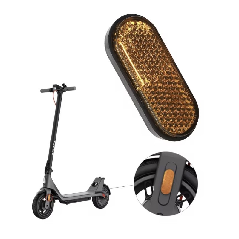 Front fork reflector for Xiaomi 4 Lite 2nd Gen electric scooter  - 1 Exact compatibility: Made for the front fork of Xiaomi 4 Li