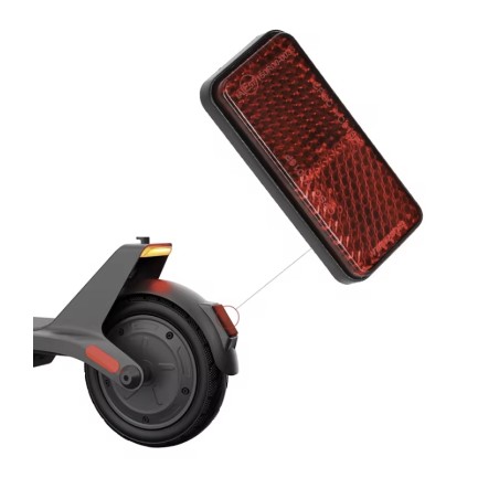 Achterspatbord reflector voor Xiaomi 4 Lite 2nd Gen e-step  - 1 Compatibiliteit: past op het achterspatbord van Xiaomi 4 Lite 2n