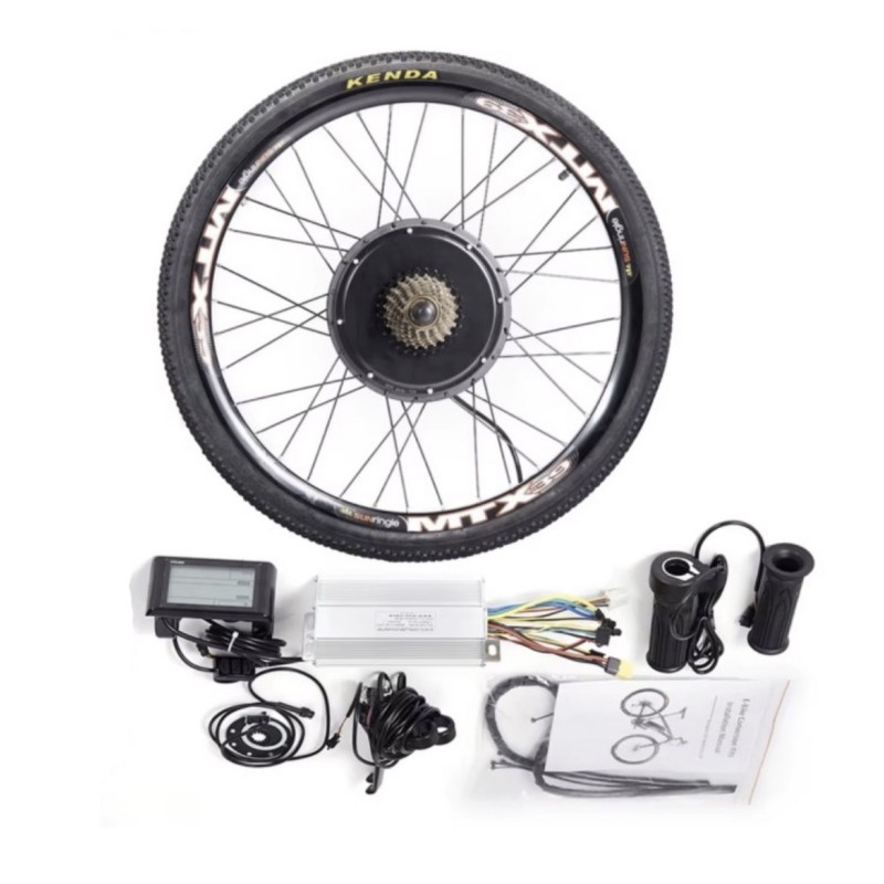 Elektromos kerékpár átalakító készlet vezérlő 48v 1000w motor 26, 27,5 és 29" KROXNE - 1  