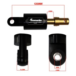 Ilmajousi-iskunvaimentimet Monorim SGR3 Air kit takajousitus Segway Max G3 Series  - 3  Yhteensopivuus: Monorim SGR3 Air ilmajou