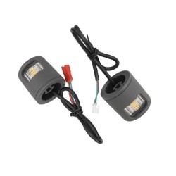 LED blinklys for Xiaomi 4 Lite 2nd sparkesykkel eller lignende, signal- og sikkerhetssett  - 2 Passer til Xiaomi 4 Lite 2nd og l