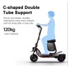 Sella con bauletto 10L per Segway E3, E3 Pro, F3, ZT3 Pro e simili  - 2  Compatibilita: sella con bauletto 10L per Segway E3, E3
