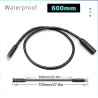 Motorový kabel pro elektrokolo a prodloužení s 9pinovým konektorem  - 1 Motorový kabel a/nebo prodloužení pro elektrokolo s 9pin