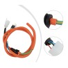 Kabel motoru 1000W nebo vyšší výkon s 5 Hall senzory - silný kabel vysoké kvality  - 1 Vhodný pro elektromotory 1000W nebo vyšší