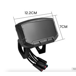 Pantalla de tablero para patinete eléctrico Kamikaze K1 K1 Plus ZWHEEL ZWOLF  - 3 Compatible con patinetes eléctricos Kamikaze K