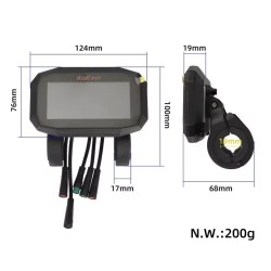 Dashboard ekranas Kukirin G2 Max elektriniam paspirtukui  - 7 Suderinamas su Kukirin G2 Max elektriniu paspirtuku, visada patikr