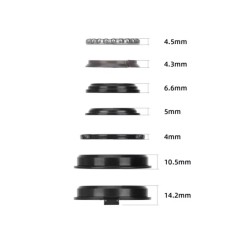 Kit cuscinetti sterzo per monopattino Xiaomi 5, 5 Pro, 5 Max o simile  - 3 Compatibile con monopattini Xiaomi 5, 5 Pro, 5 Max o 